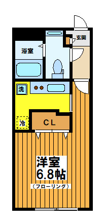 BRANCHE中野富士見町の間取り