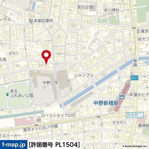 メゾン・ド・エールの地図