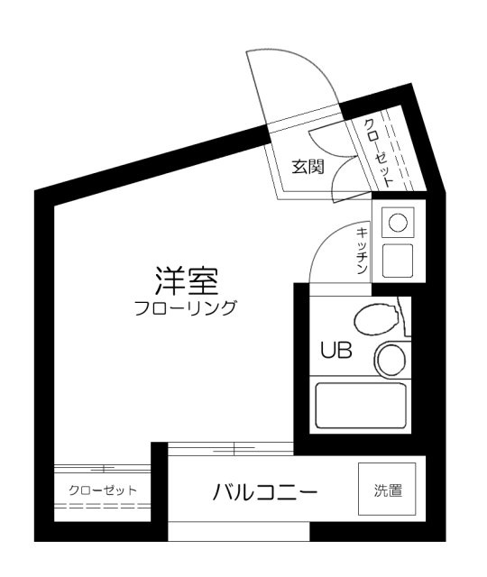 プリンス中野の間取り