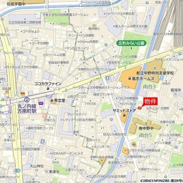 ＮＳコーポの地図