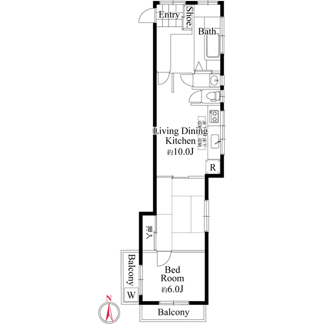 シーズ・レジデンス永福町メゾンの間取り