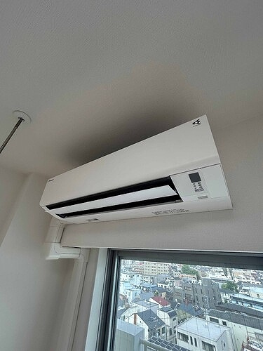 マンションヴィップ中野坂上の設備|エアコン（ＬＤ）　※2026年6月の写真
