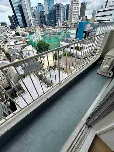 マンションヴィップ中野坂上のバルコニー|バルコニー　※2026年6月の写真