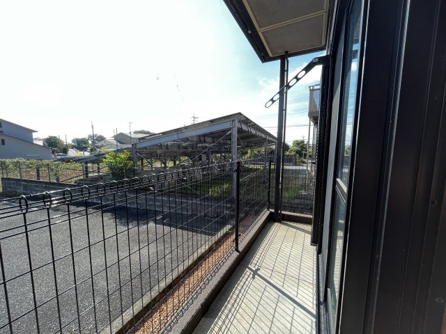 エーデルハイムのバルコニー