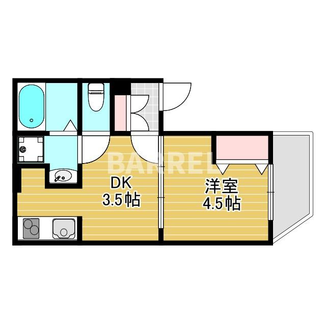 S Apt小松の間取り