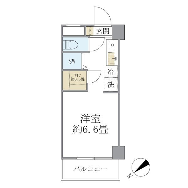 ロイヤルメゾン荻窪の間取り