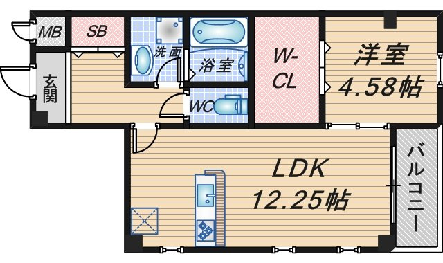 CoLaBo曽根駅前の間取り