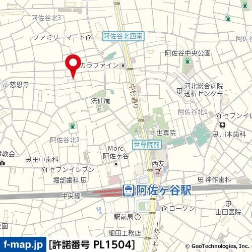 ＲＡＹ　ＨＯＵＳＥの地図