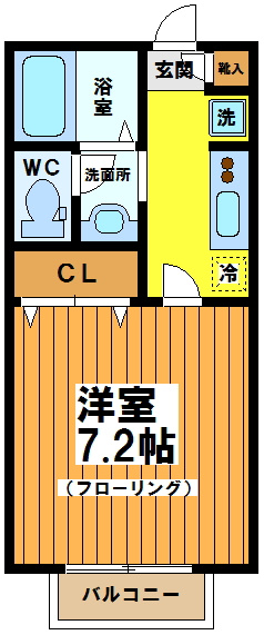 グリーンウインドの間取り