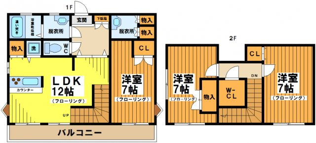 ローズトレミエールの間取り