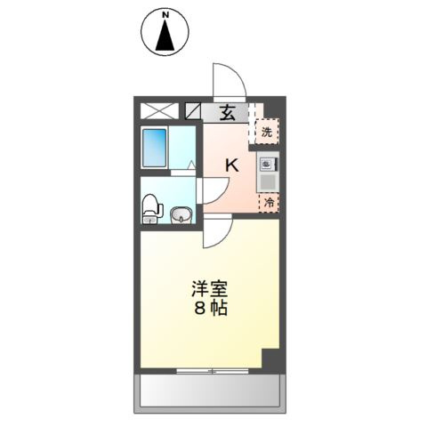 リバパレス高井戸の間取り