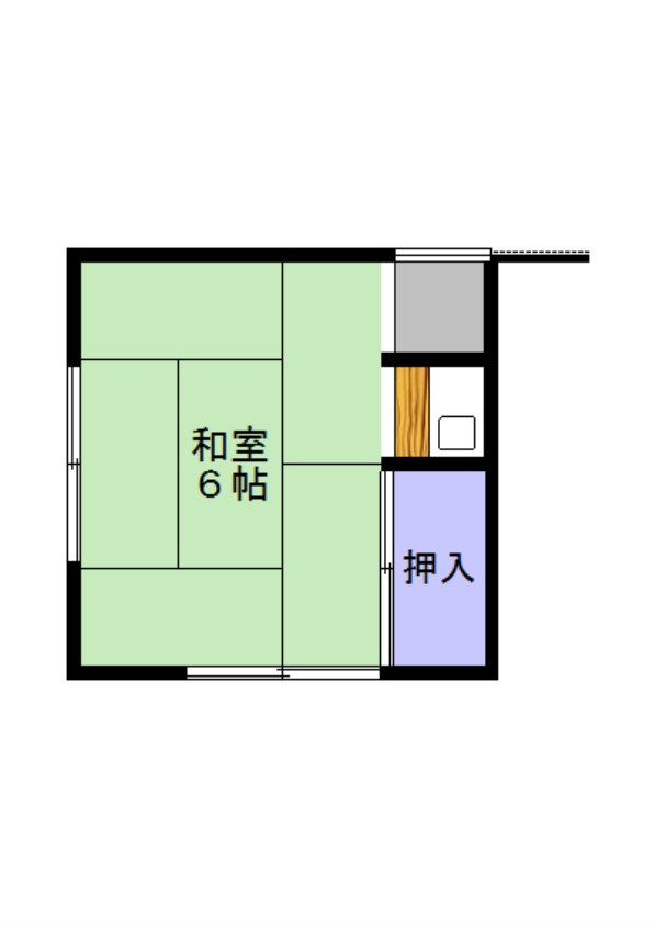 杉並区高円寺南３丁目のアパートの間取り