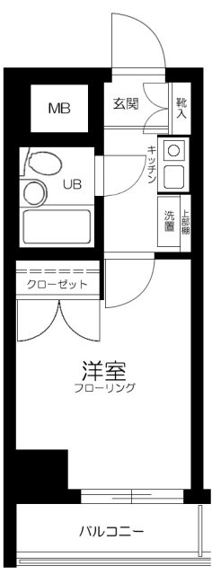 Ｕ・Ｈ神田川の間取り
