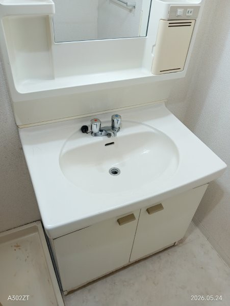 栗山ヴィレッジ七番館の洗面所