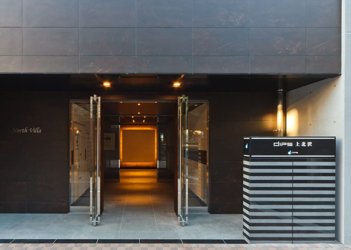 DIPS上北沢 North Villaのエントランス