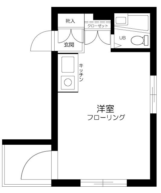 アムロゼッタ西荻窪の間取り