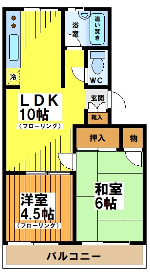 ブラウンハイツの間取り