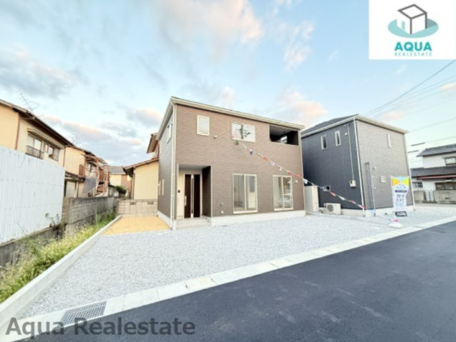 高松市香西本町の新築一戸建の前面道路含む現地写真|前面道路含む現地写真です