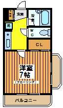 コスモナージュ永福の間取り