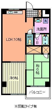 ハイデンス上の宮Ⅱの間取り