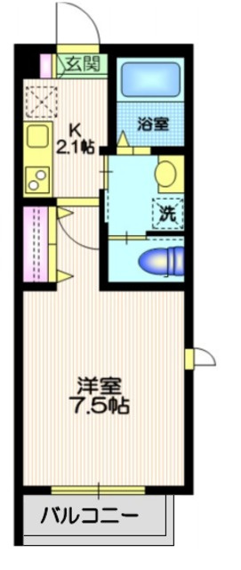 ジョイバレー三軒茶屋の間取り|★角部屋２面採光★