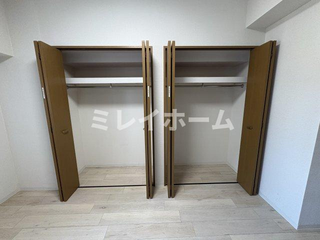 コスモリード池上の収納|同建物内、別のお部屋の参考写真になります。