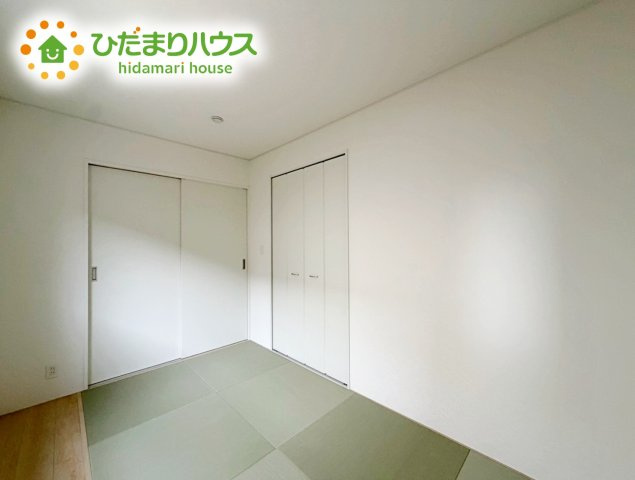 いわき市四倉町第19　新築戸建　2号棟の和室|すぐ横になれる和室は、みんなの憩いの場(*^-^*)