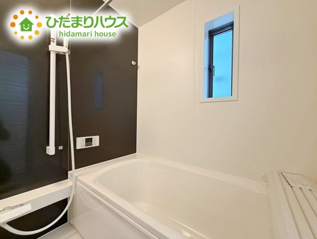 いわき市四倉町第19　新築戸建　2号棟の浴室|大人が足を伸ばしても十分な広さ！一人でゆっくりくつろぐ時間も大切です！