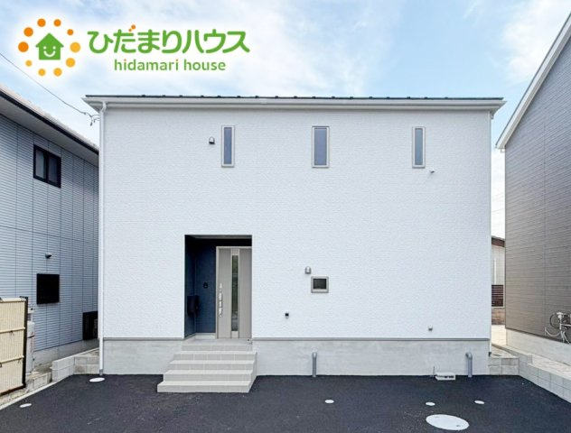 いわき市四倉町第19　新築戸建　2号棟の外観|資料請求やご案内も即日対応いたします♪同じ施工例の物件見学も可能です！