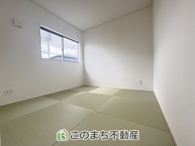 【和室】 | CRADLE GARDEN真岡市台町　第10　1号棟 | 宿泊者の就寝スペースとしても活躍する1階和室4.5畳☆