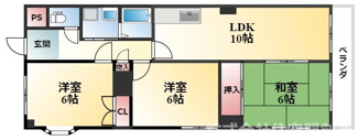 【間取り】 | セントポリア豊中