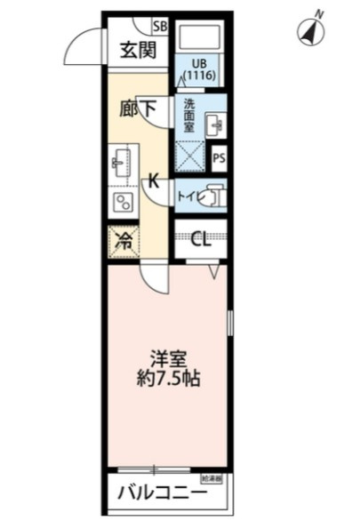Trefleの間取り
