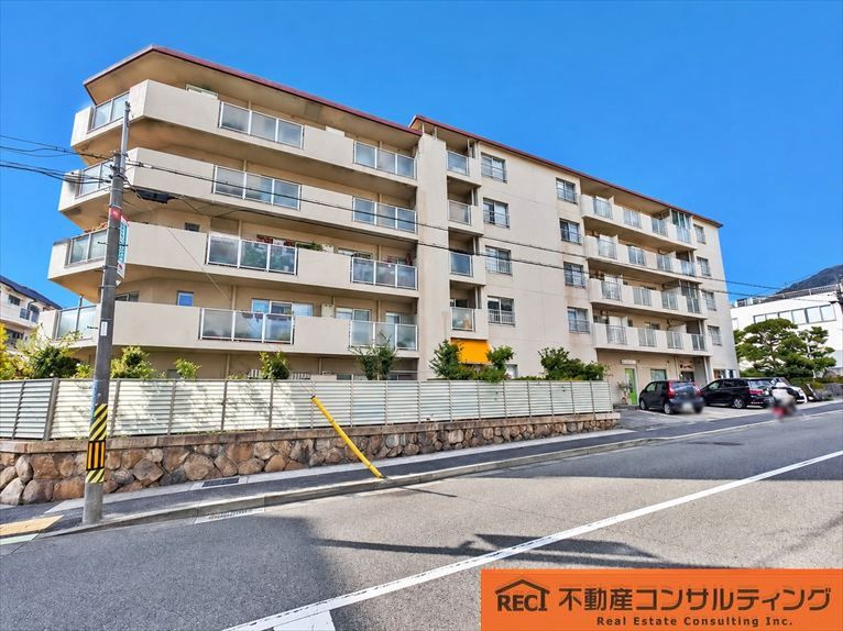六甲篠原パークマンションの駐輪場