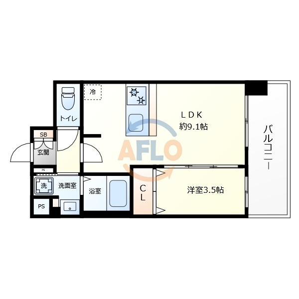 プレサンス桜川グロワールの間取り|プレサンス桜川グロワール 　間取り