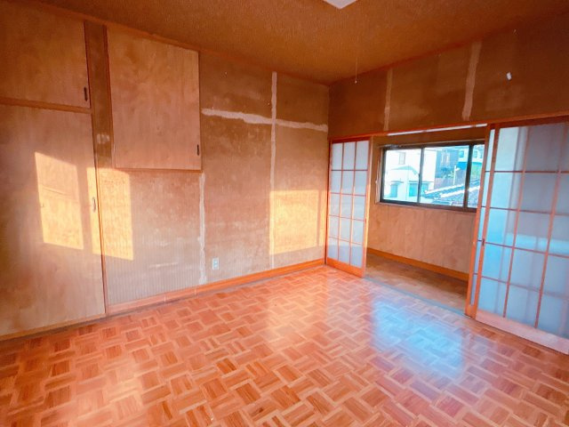 中古戸建　郡山市田村町桜ケ丘2丁目　高瀬小・高瀬中の洋室|【リフォーム前】