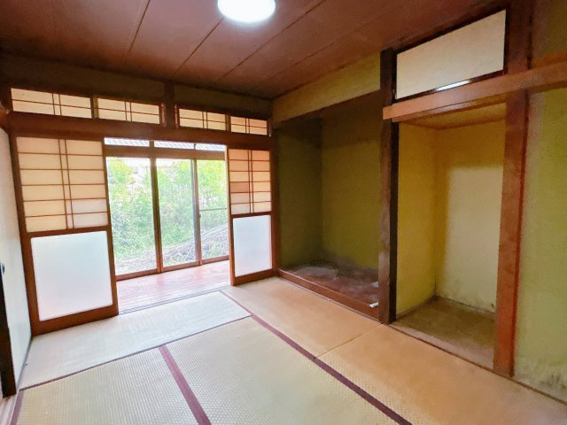 中古戸建　郡山市田村町桜ケ丘2丁目　高瀬小・高瀬中の和室|【リフォーム前】