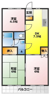 【間取り】 | リブスクウェアB棟
