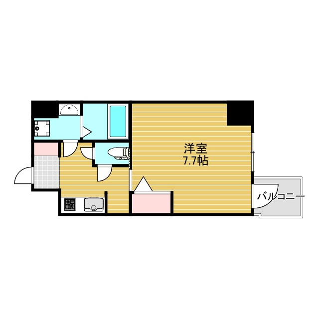 LaDouceur江坂Ⅱの間取り