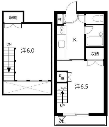 メゾンソレイユの間取り