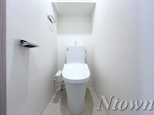 【トイレ】 | メイクスアート浄心 | 清潔感のあるトイレです