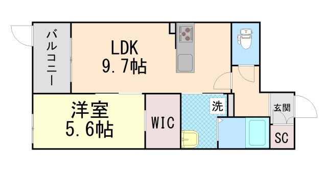 ＭＯＣＸＩＯＮ御影の間取り