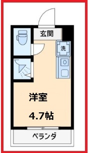 【間取り】 | キューブカナマチＶ