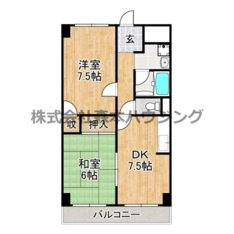 【間取り】 | 　エバーグリーン