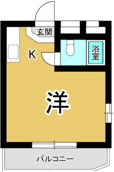 プチメゾン富田橋の間取り