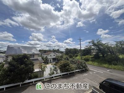 【展望】 | CRADLE GARDEN真岡市並木町　第7　1号棟 | 2階バルコニーからの眺望です☆