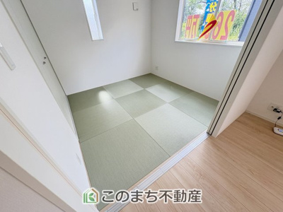 【和室】 | CRADLE GARDEN真岡市並木町　第7　1号棟 | 宿泊者の就寝スペースとしても活躍する1階和室4.5畳☆