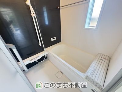 【浴室】 | CRADLE GARDEN真岡市並木町　第7　1号棟 | お風呂は足を延ばしてゆったり入浴できる広々1坪タイプ☆