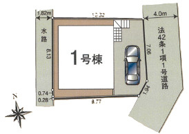CRADLE GARDEN 川越市仙波町第3の区画図