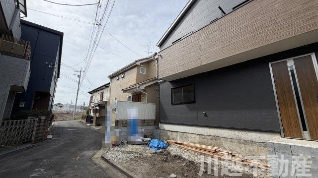 CRADLE GARDEN 川越市仙波町第3の前面道路含む現地写真