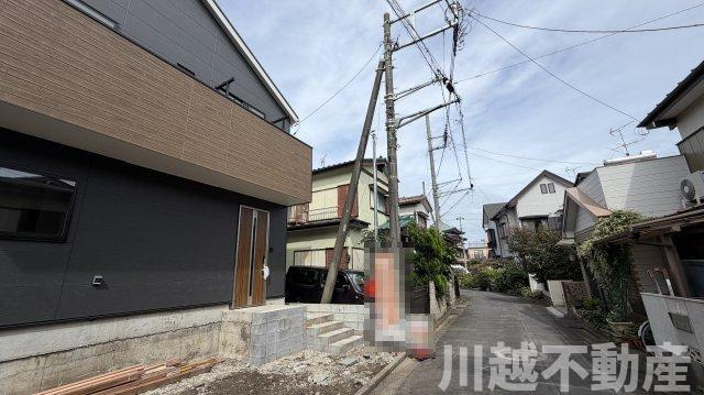 CRADLE GARDEN 川越市仙波町第3の前面道路含む現地写真
